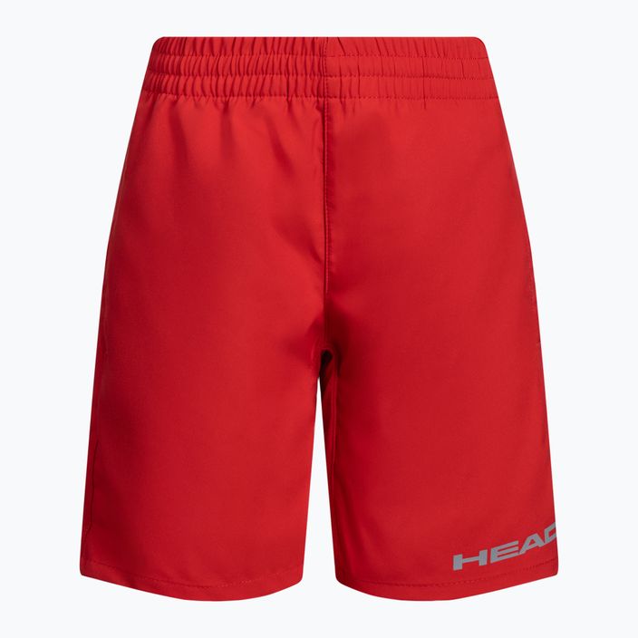 Pantaloni scurți de tenis pentru copii HEAD Club Bermudas roșu 816349