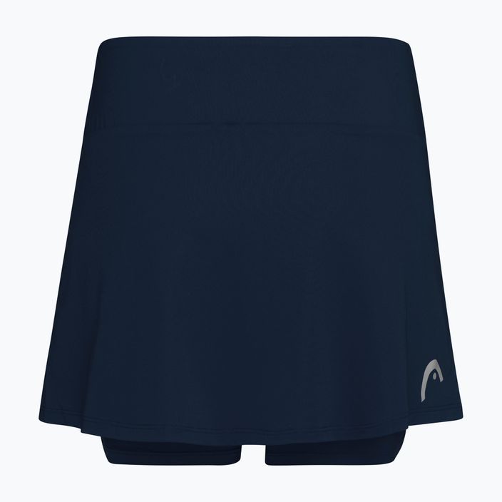 HEAD Club Tennis Skirt Basic Skort albastru marin 814399 2