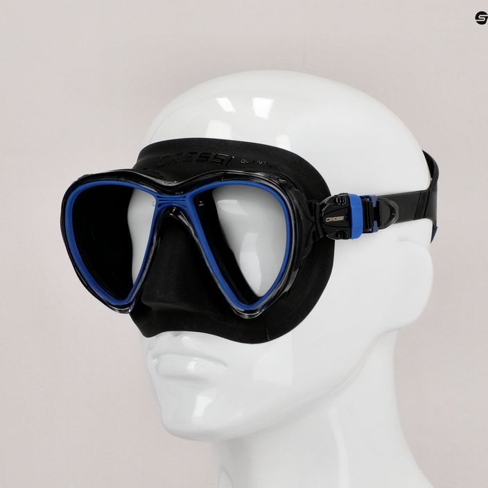 Mască de scafandru Cressi Quantum albastru DS515020 7