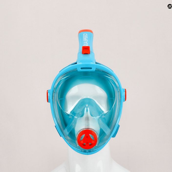 Mască completă pentru snorkelling AQUA-SPEED Spectra 2.0 Kid turcoaz 248 8