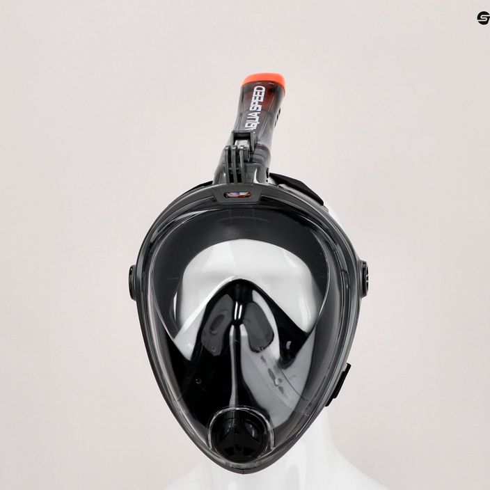 Mască completă pentru snorkelling AQUA-SPEED Spectra 2.0 negru 247 7