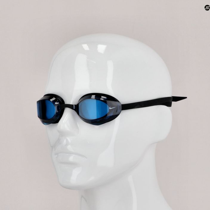 Ochelari de înot Nike VAPORE negru/albastru NESSA177 6