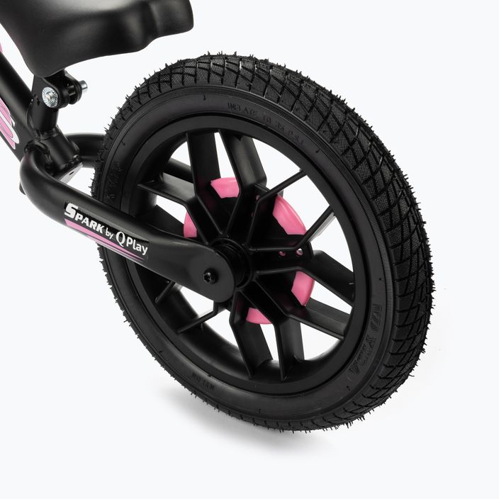 Bicicletă fără pedale pentru copii Qplay Spark, roz, 3873 5