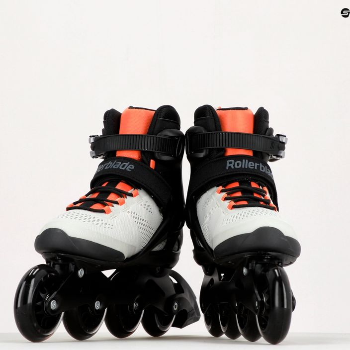 Rollerblade Macroblade 80 patine pentru femei gri-portocaliu 07100700 R50 12