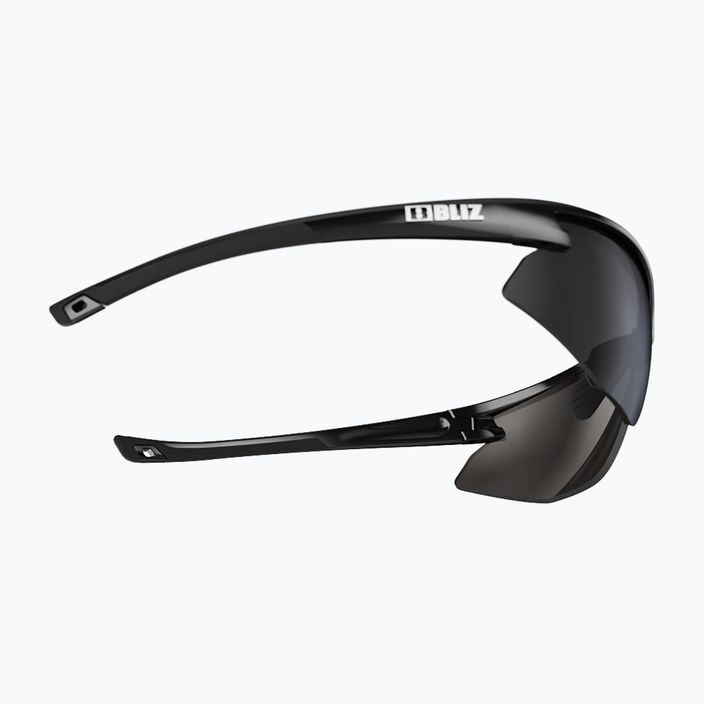 Bliz Motion + S3 ochelari de ciclism cu oglindă negru metalizat strălucitor/argintiu fumuriu pentru ciclism 5
