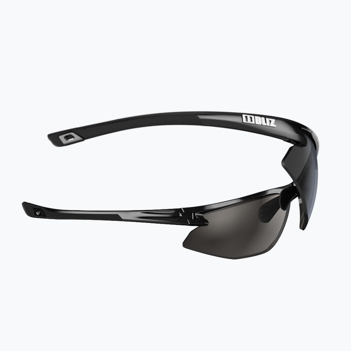 Bliz Motion + S3 ochelari de ciclism cu oglindă negru metalizat strălucitor/argintiu fumuriu pentru ciclism 6