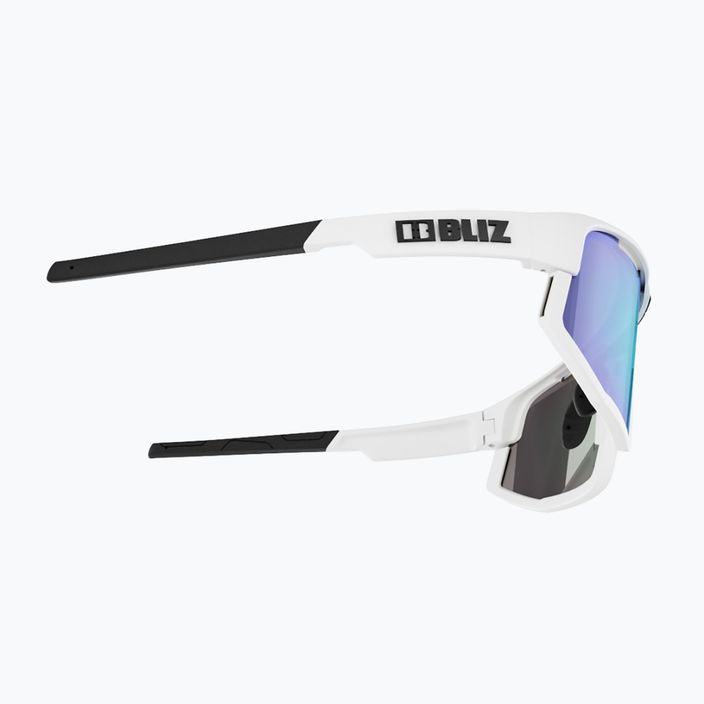 Bliz Vision S3 alb mat alb/albastru fumuriu ochelari de bicicletă multiplu 4