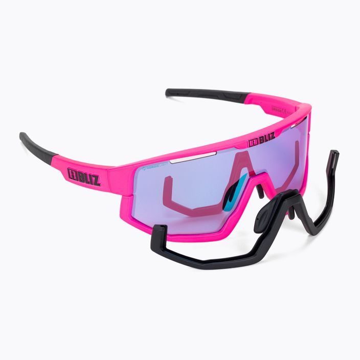 Bliz Fusion Nano Nordic Light ochelari de soare pentru ciclism roz 52105-44N 5