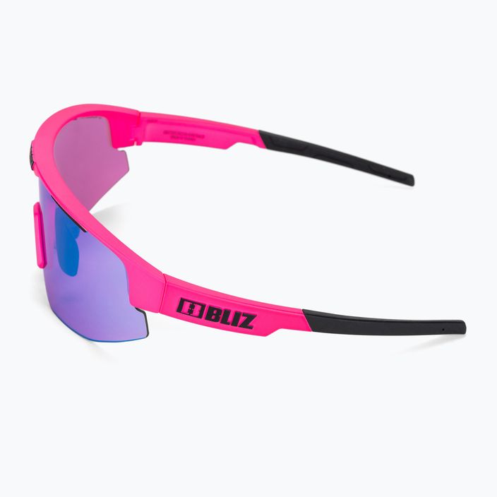Bliz Matrix Nano Nordic Light ochelari de soare pentru ciclism roz 52104-44N 4