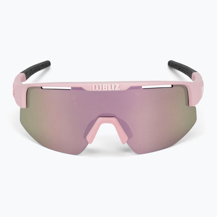 Ochelari de ciclism Bliz Matrix Small S3 mat roz pudră / maro roz multi 52107-49 3