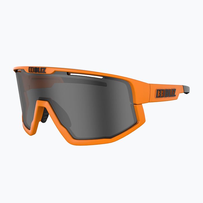 Ochelari de ciclism Bliz Vision S3 matt neon portocaliu/fumuriu 4