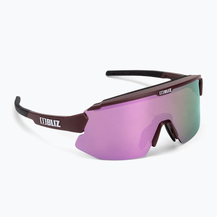 Ochelari de ciclism Bliz Breeze Small S3+S1 burgundia mată / maro rose multi / roz 52212-44 2