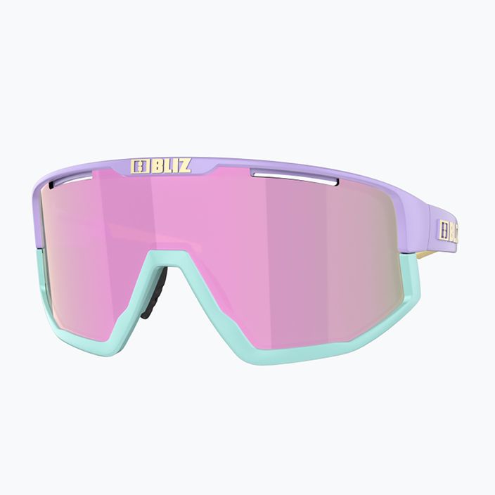 Ochelari de soare Bliz Fusion Small matt pastel violet/maro/roz multiplu mat 6