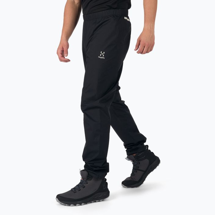 Pantaloni cu membrană Haglöfs L.I.M Proof pentru bărbați negru 604507 3