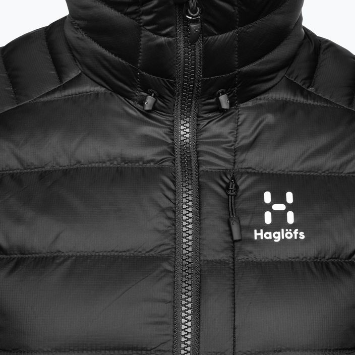 Jachetă din puf pentru femei Haglöfs Roc Down Hood negru 604683 3