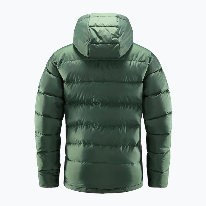 Jachetă din puf pentru bărbați Haglöfs Bield Down Hood verde 604684 7
