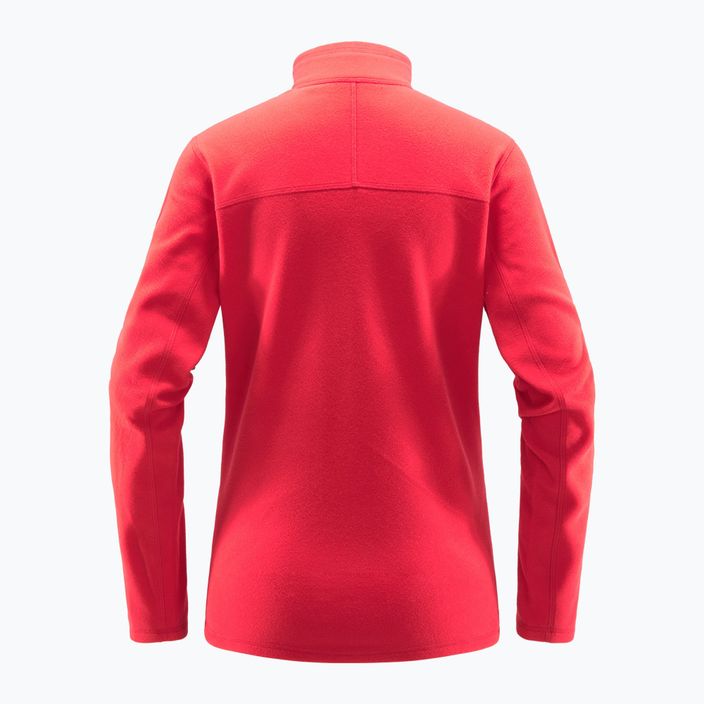 Haglöfs Buteo Mid fleece sweatshirt roșu pentru femei 605074 6
