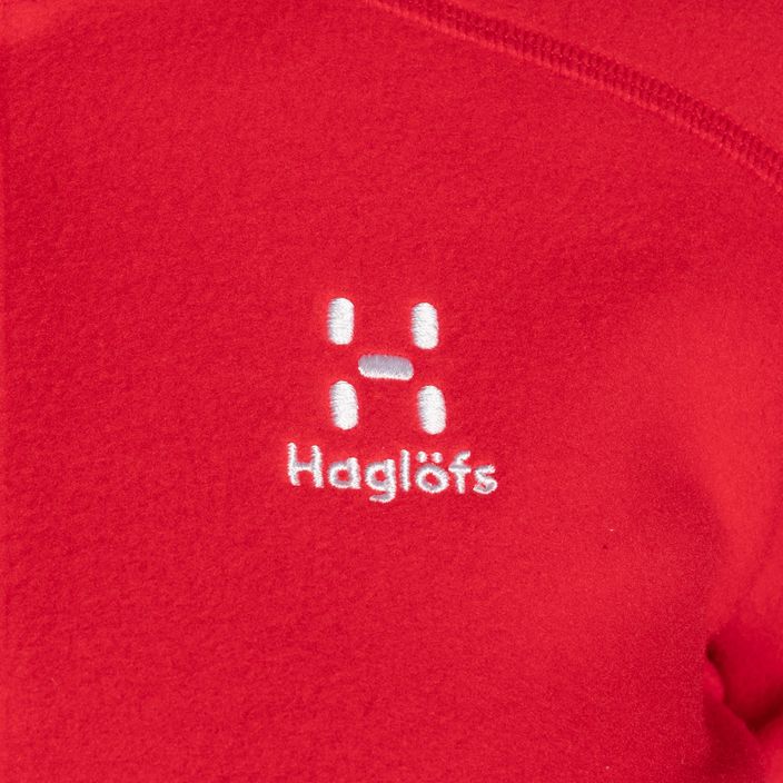 Haglöfs Buteo Mid fleece sweatshirt roșu pentru femei 605074 3