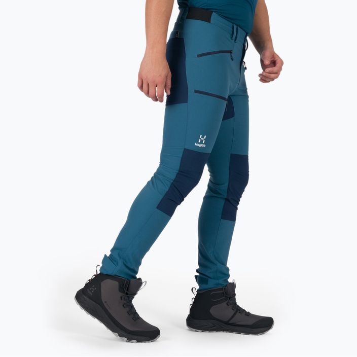 Pantaloni de trekking pentru bărbați Haglöfs Mid Standard albastru 605212 3
