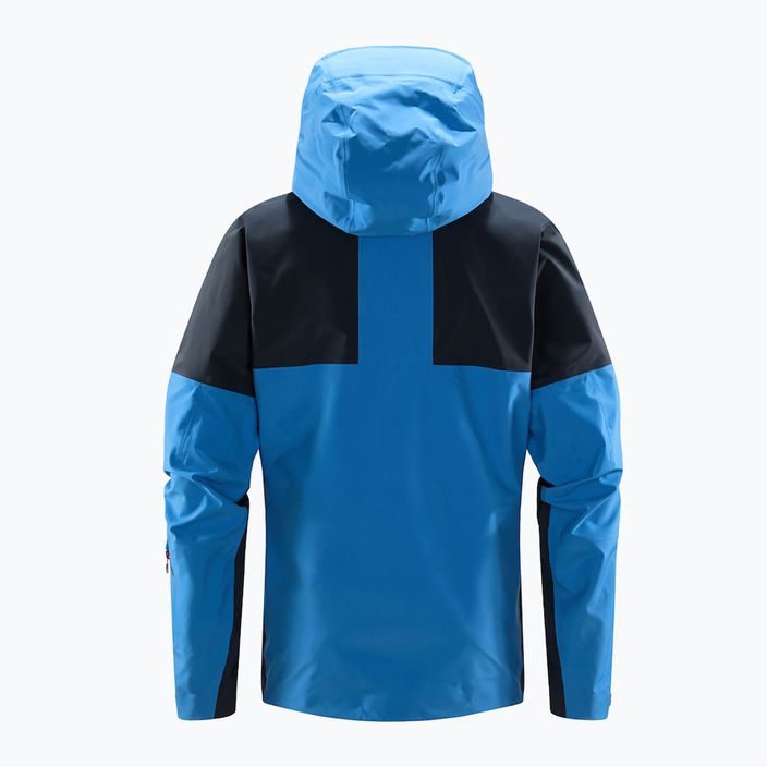 Jachetă de ploaie pentru bărbați Haglöfs Spitz GTX PRO albastru 605390 15