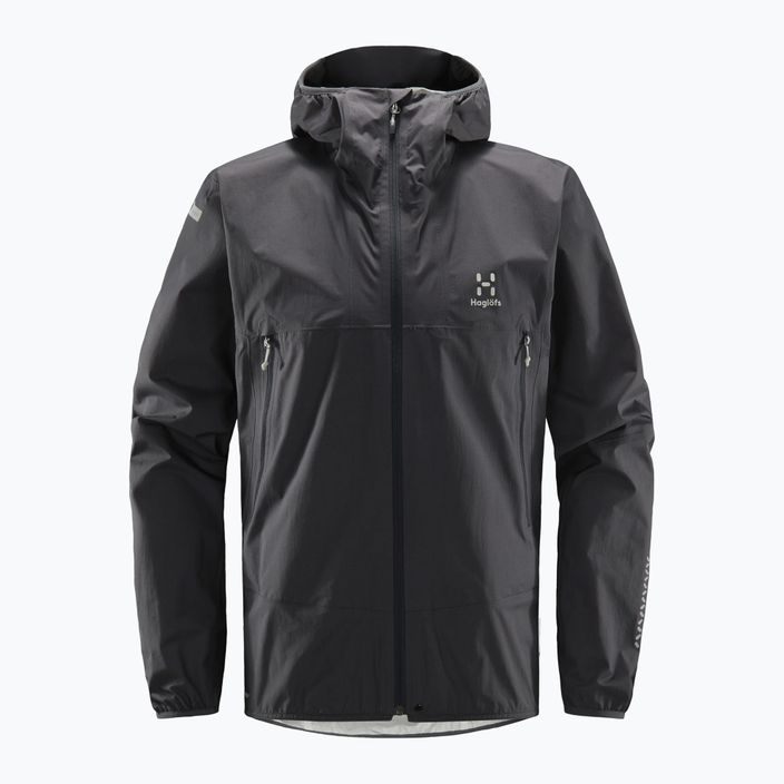 Jachetă de ploaie pentru bărbați Haglöfs L.I.M Proof negru 605234 4