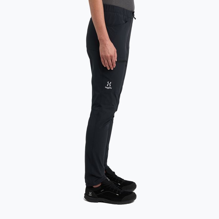 Pantaloni de cățărat pentru femei Haglöfs ROC Lite Slim negri 606251 2