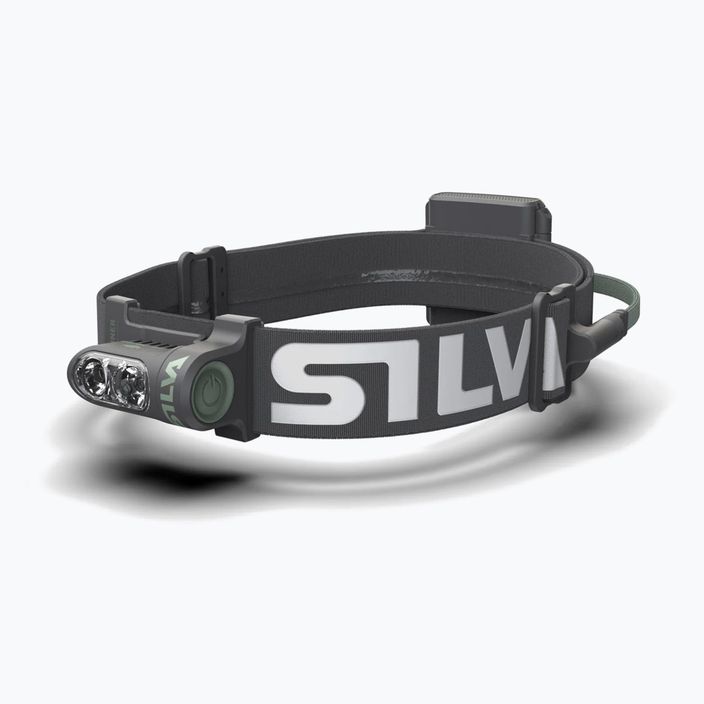 Lanternă frontală Silva Trail Runner Free 2 Hybrid gri