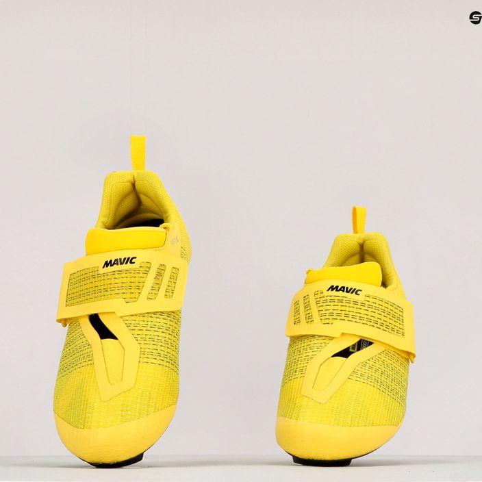 Pantofi de ciclism pentru bărbați Mavic Tretry Ultimate Tri galben L41019300 10