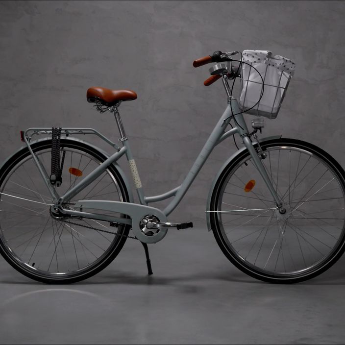 Bicicleta de oraș pentru femei Romet Pop Art 28 Lux gri 2228565 17