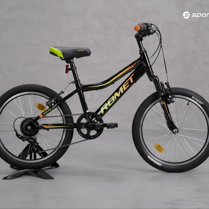 Bicicleta pentru copii Romet Rambler 20 Kid 2 negru 2220619 15