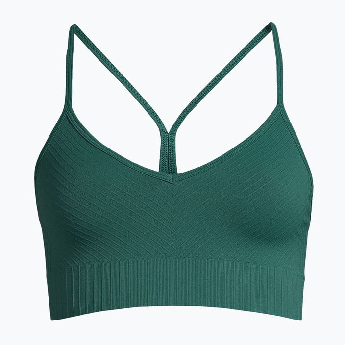Casall Seamless Graphical Rib Sporturi fără cusături pentru femei bluză de antrenament verde 22210 4