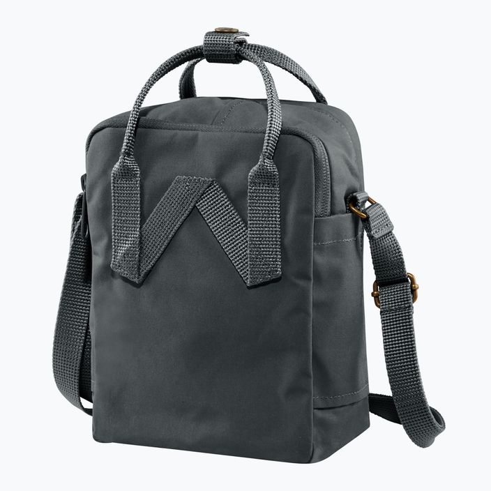 Borsetă Fjällräven Kanken Sling 2,5 l graphite 2