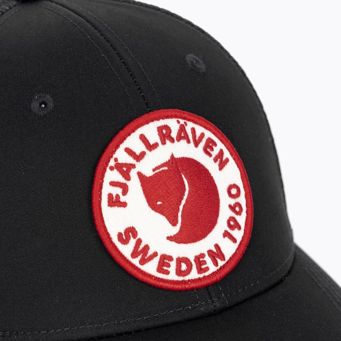 Șapcă pentru Fjällräven 1960 Logo Langtradarkeps black 3