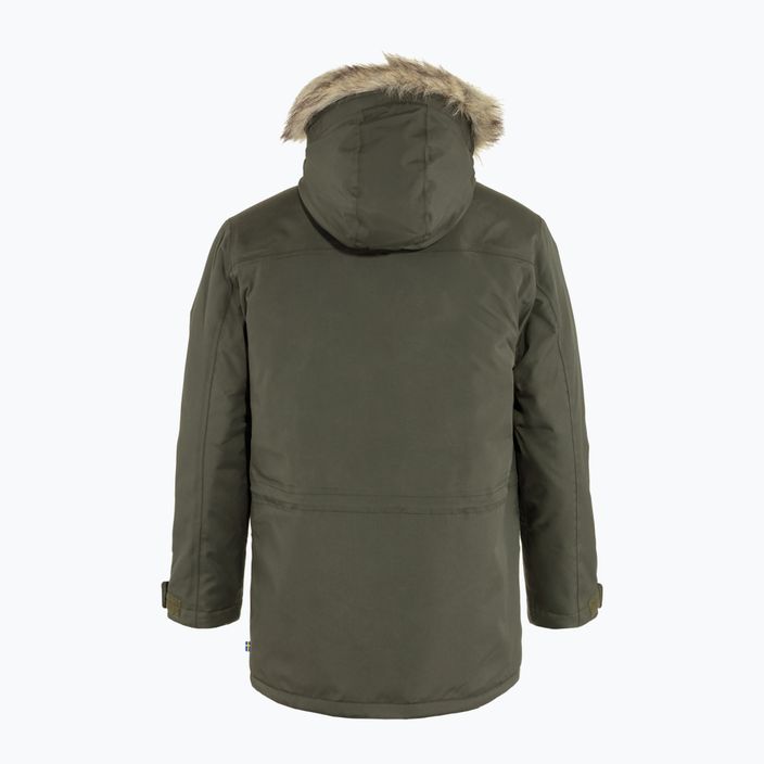 Geacă de iarnă pentru bărbați Fjällräven Nuuk Parka deep forest 2