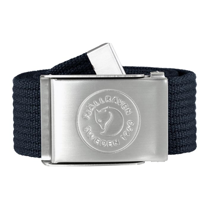 Curea pentru pantaloni Fjällräven 1960 Logo Belt dark navy 2