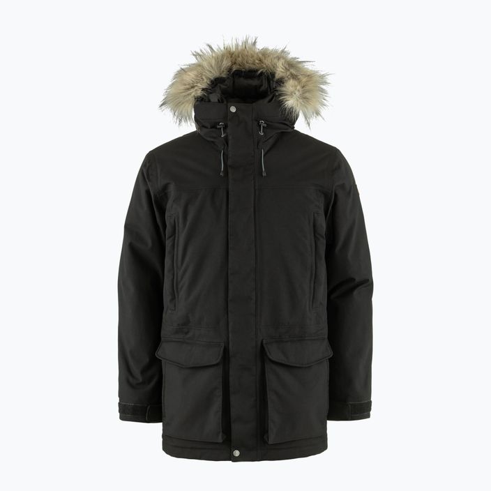 Jachetă de iarnă pentru bărbați Fjällräven Nuuk Lite Parka 550 negru 6