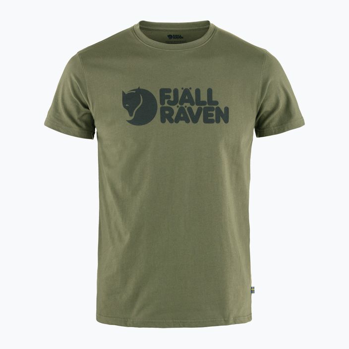 Tricou de trekking pentru bărbați Fjällräven Logo laurel green