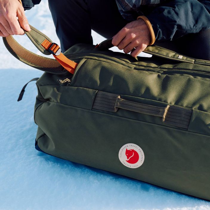 Geantă de călătorie Fjällräven Färden Duffel 80 l green 11