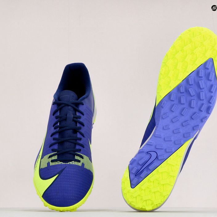 Ghete de fotbal pentru bărbați Nike Vapor 14 Academy TF albastru CV0978-474 10