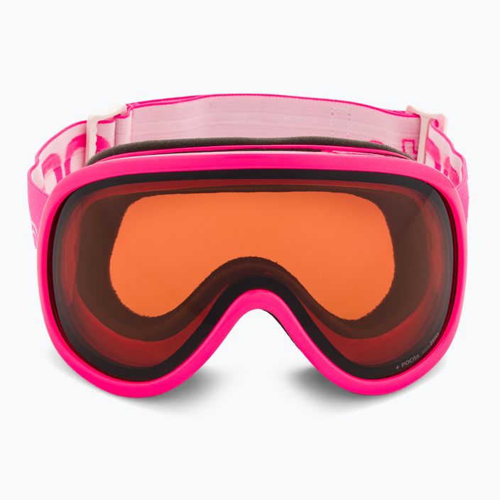 Ochelari de schi pentru copii POC POCito Retina fluorescent pink 2