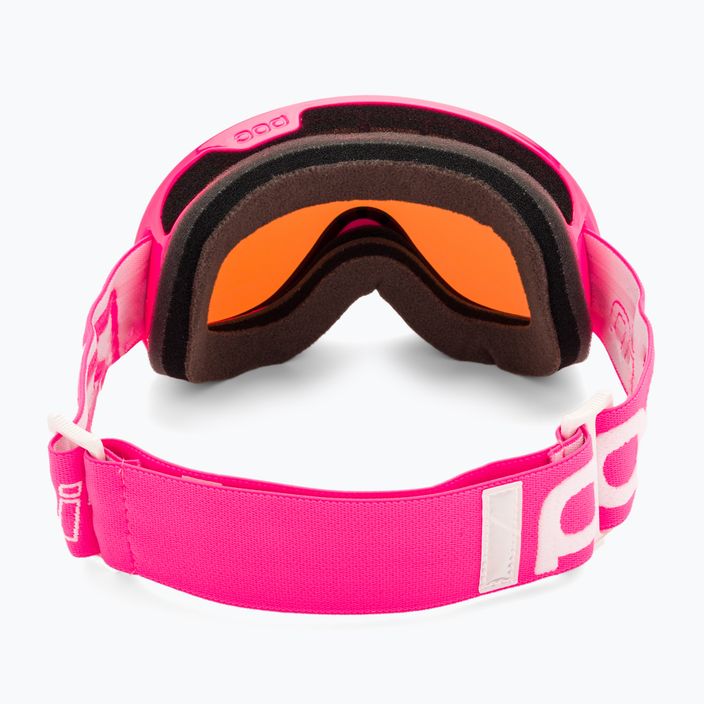 Ochelari de schi pentru copii POC POCito Retina fluorescent pink 3
