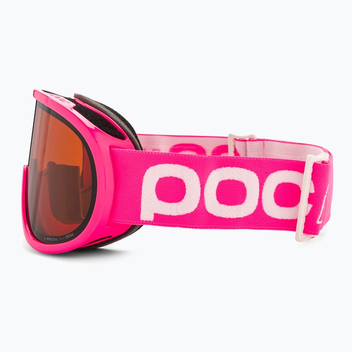 Ochelari de schi pentru copii POC POCito Retina fluorescent pink 4