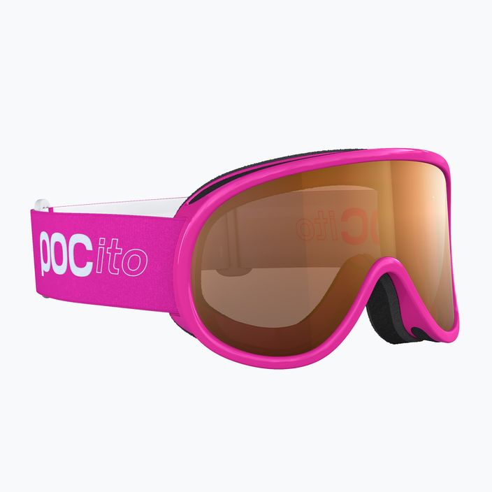 Ochelari de schi pentru copii POC POCito Retina fluorescent pink 7