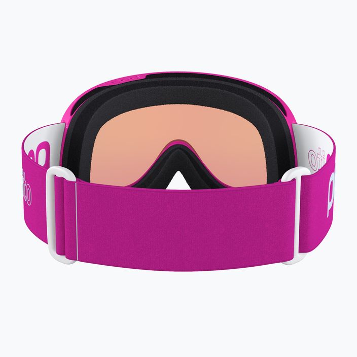 Ochelari de schi pentru copii POC POCito Retina fluorescent pink 8