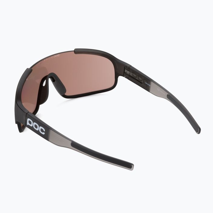 Ochelari de protecție pentru bicicletă POC Crave uranium black translucent/grey 2