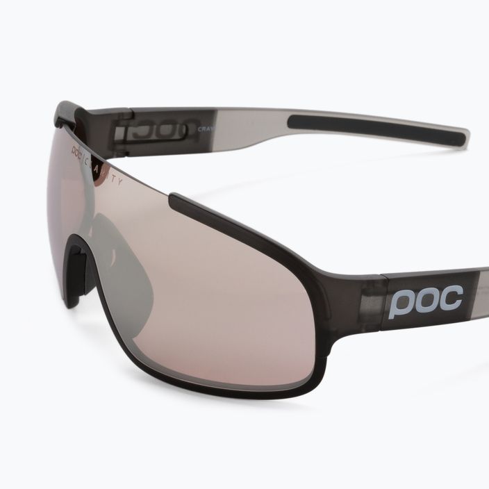Ochelari de protecție pentru bicicletă POC Crave uranium black translucent/grey 5