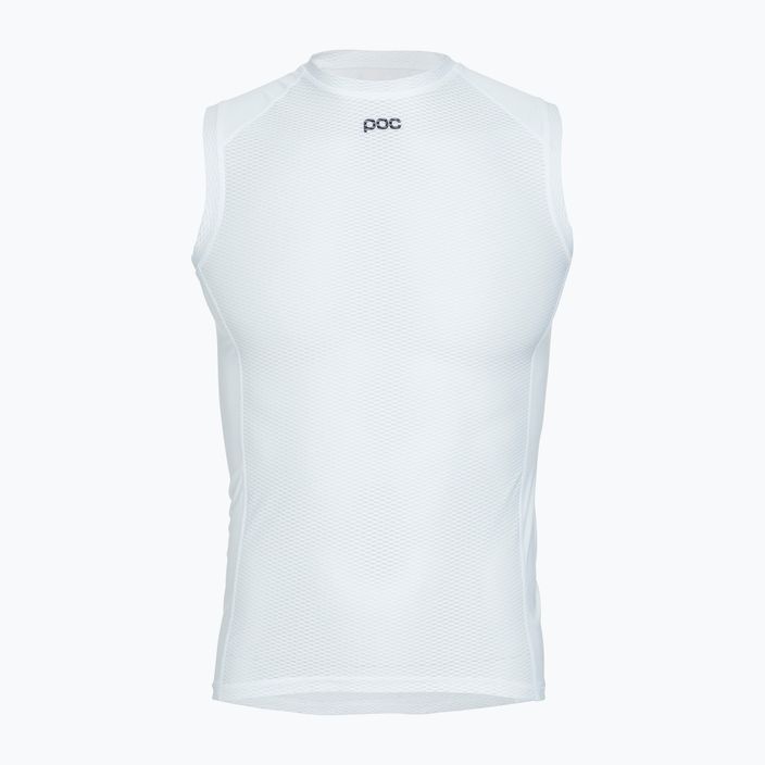 Tricoul de ciclism pentru bărbați POC Essential Layer hydrogen white