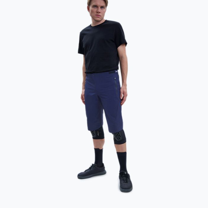 Pantaloni scurți de ciclism pentru bărbați POC Essential Enduro turmaline navy 2