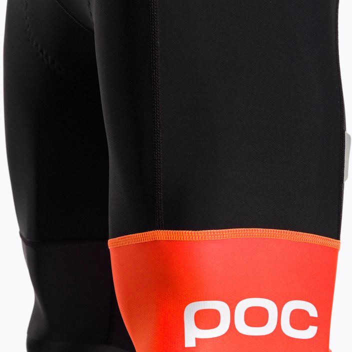 Pantaloni scurți de ciclism pentru bărbați POC Essential Road VPDs Bib Shorts uranium black/hydrogen white 9