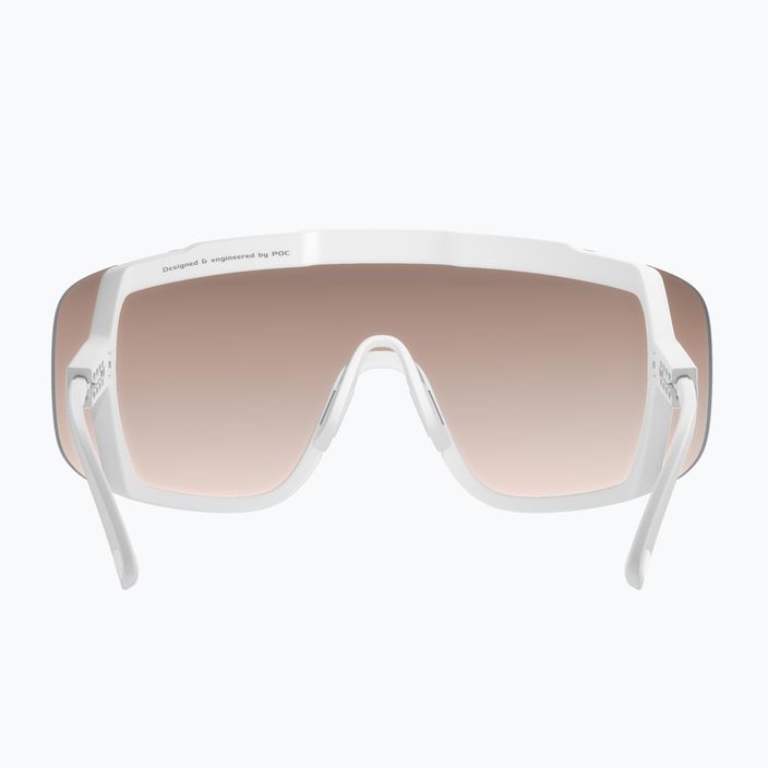 Ochelari de soare POC Devour hydrogen white/clarity trail /partly sunny silver 3